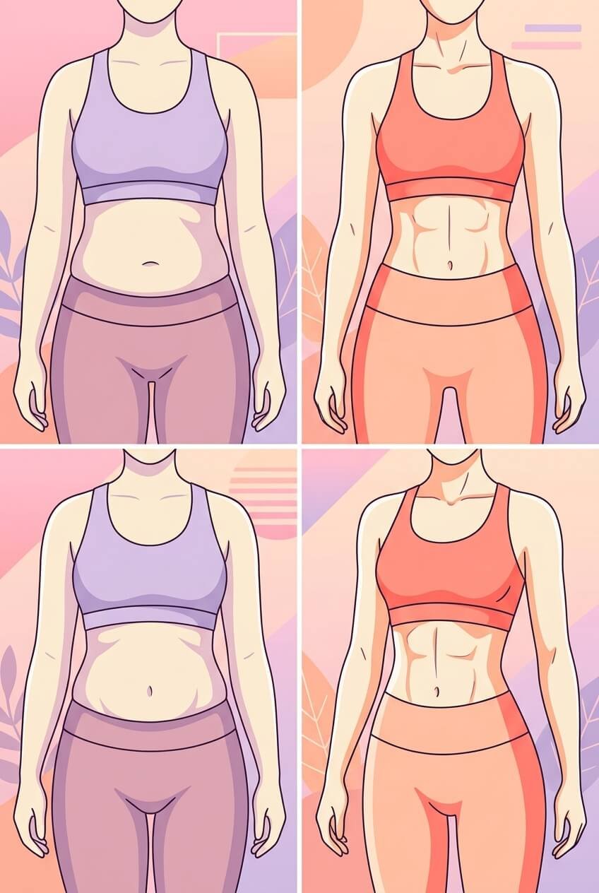 28-day belly fat workout challenge